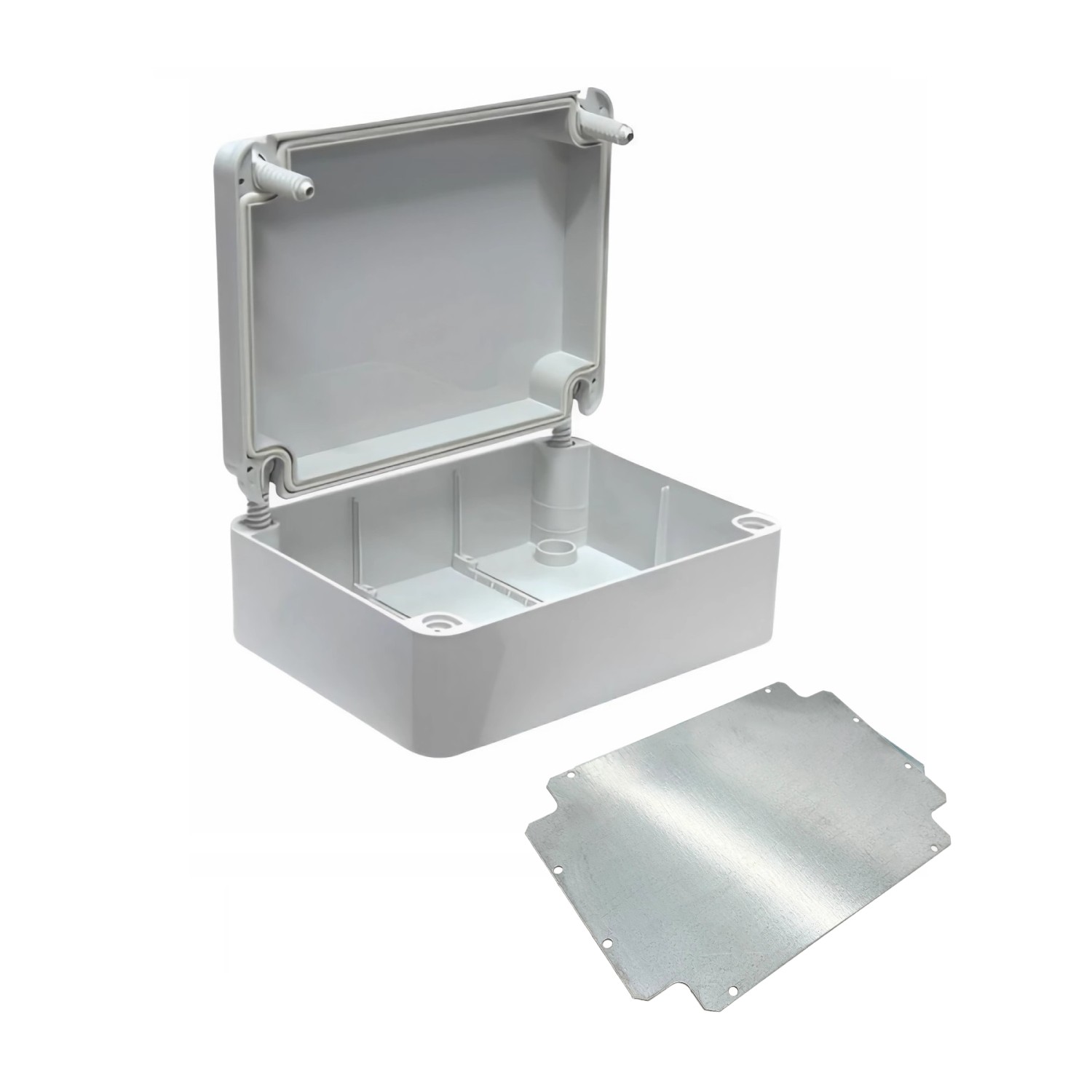 ARLI Scatola di derivazione IP67 a parete 310 x 230 x 130 mm per ambienti umidi incl. piastra di montaggio