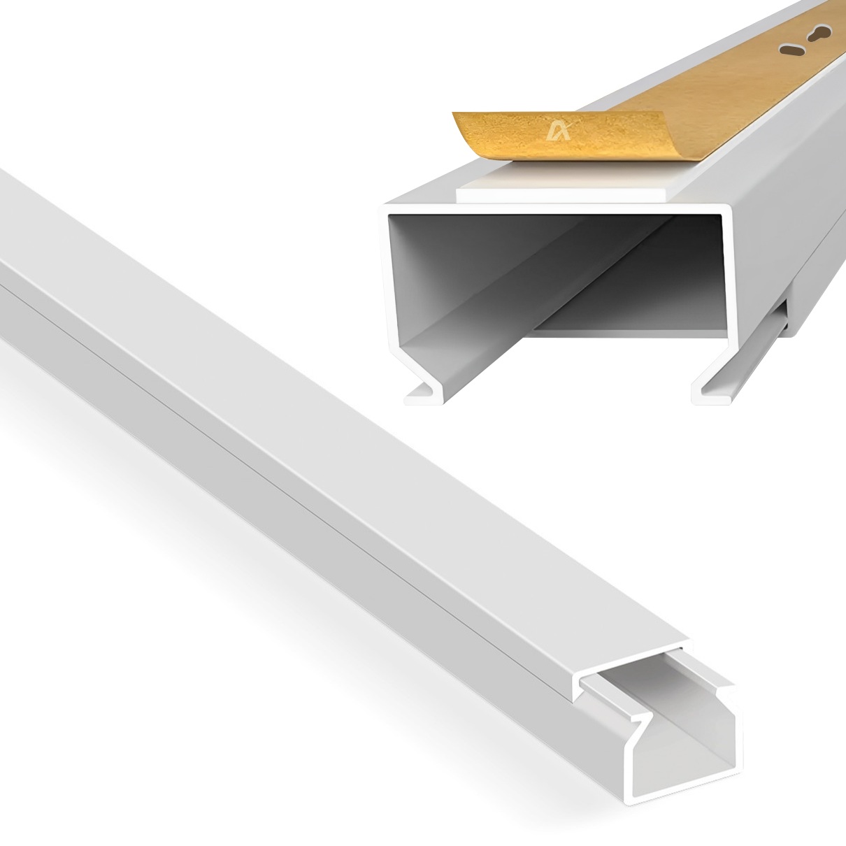 ARLI Canalina ARLI 15 x 10 mm autoadesiva con foratura sul fondo