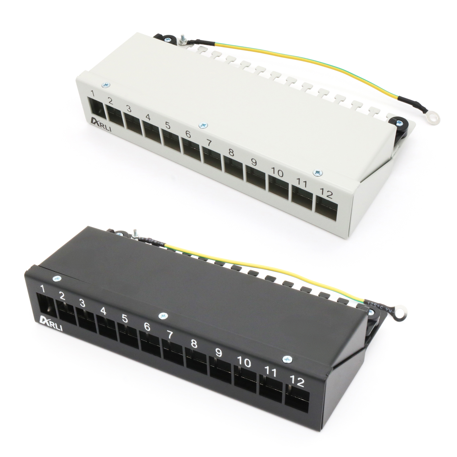 ARLI patch panel per moduli Keystone – alloggiamento patch a 12 porte